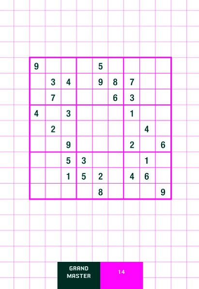 Sudoku 3: Extreme to Grand Master