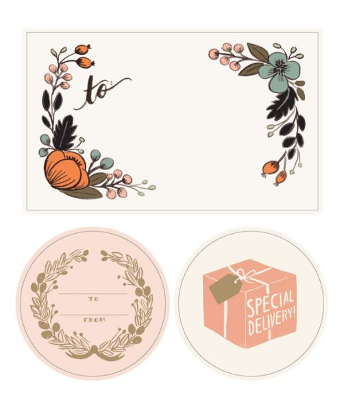 Botanicals Labels & Stickers: 150 Elegant Adhesives for Home and Gift-Giving