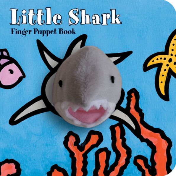 Little Shark: Finger Puppet Book: (Puppet Book for Baby, Little Toy Board Book, Baby Shark)