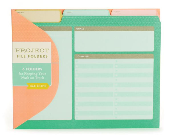 Project File Folders (Kari Chapin): 6 Folders for Keeping Your Work on Track