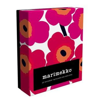 Marimekko Notes: 20 Different Unikko Notecards and Envelopes