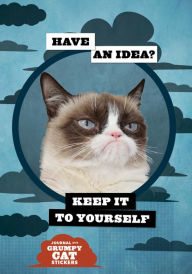 Title: Grumpy Cat Flexi Journal with Stickers