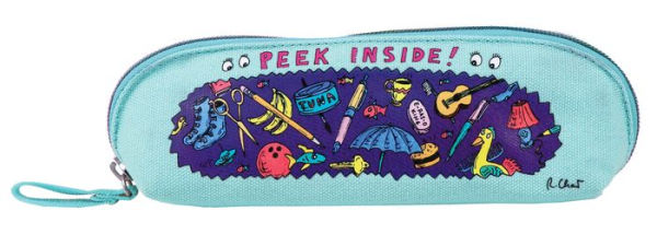 Peek Inside! Pencil Pouch: (Cute Zippered Pencil Pouch, Pencil Case for Students, Back to School Supplies)