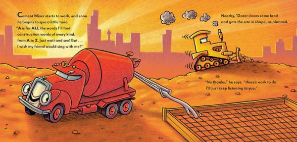 Cement Mixer's ABC: Goodnight, Construction Site