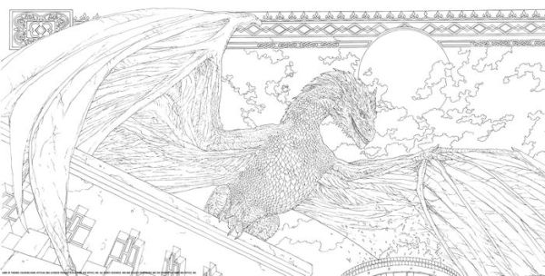 HBO's Game of Thrones Coloring Book: (Game of Thrones Accessories, Game of Thrones Party Gifts, GOT Gifts for Women and Men)