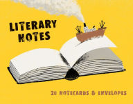 Literary Notes: 20 Notecards & Envelopes