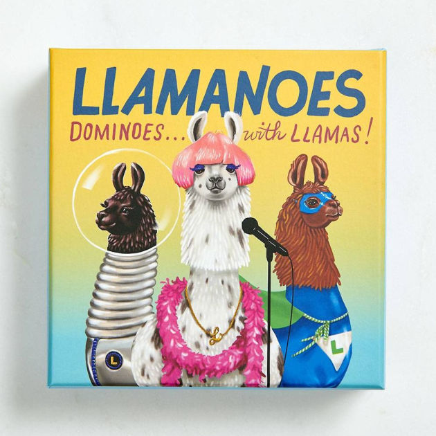 Llamanoes: Dominoes . . . with Llamas! (Llama Card Game for Kids, Board ...