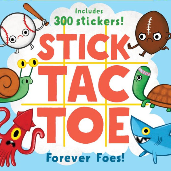 Stick Tac Toe: Forever Foes!: (Kids Games, Funny Games for Children)