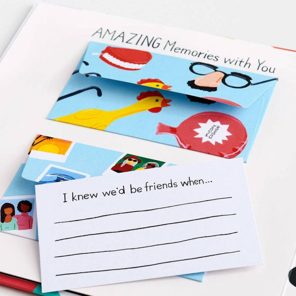 Here's to You! My Incredible Friend: Mini-Gifts, Memories, and IOUs (Gifts for Friends, Friendship Book, Cute Pocket Journals)