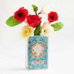 Alternative view 3 of Bibliophile Ceramic Vase: A Compendium of Flowers: A Compendium of Flowers (Flower Vase, Ceramic Vase for Book Lovers, Gift Idea for Book Lovers)