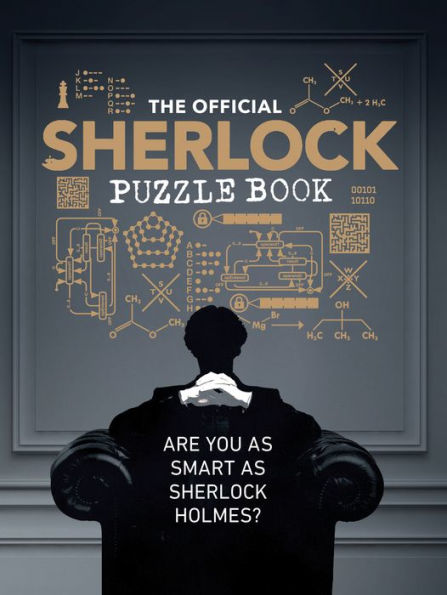 The Official Sherlock Puzzle Book: Are you as smart as Sherlock Holmes? (Sherlock Holmes Puzzle, Detective Gifts, Mystery Gifts)