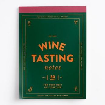 Wine Tasting Notes: 30 tear-out sheets for your next get-together (Stocking Stuffer, Wine Drinker's Gift, Hostess Gift)