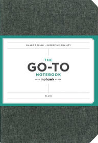 Title: Go-To Notebook with Mohawk Paper, Slate Grey Blank: (Blank Notebook, Simple Notebook, Basic Grey Notebook)