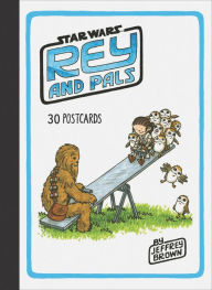 Title: Rey and Pals: 30 Postcards: (Star Wars Fan Gift), Author: Jeffrey Brown