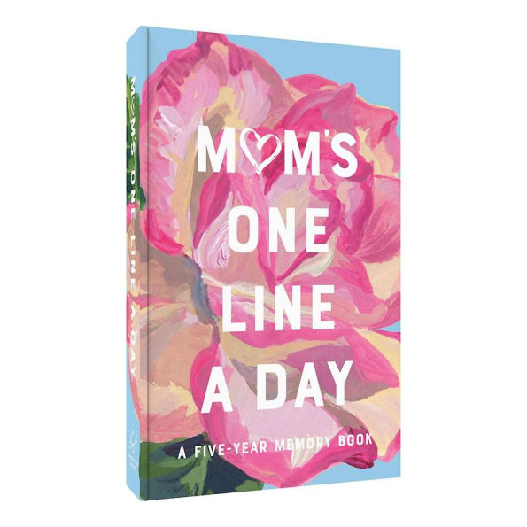 Mum's Floral One Line a Day: A Five-Year Memory Book