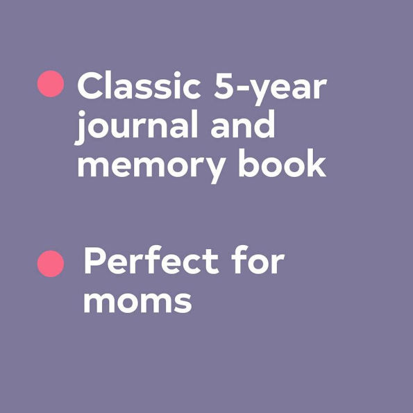 Mum's Floral One Line a Day: A Five-Year Memory Book