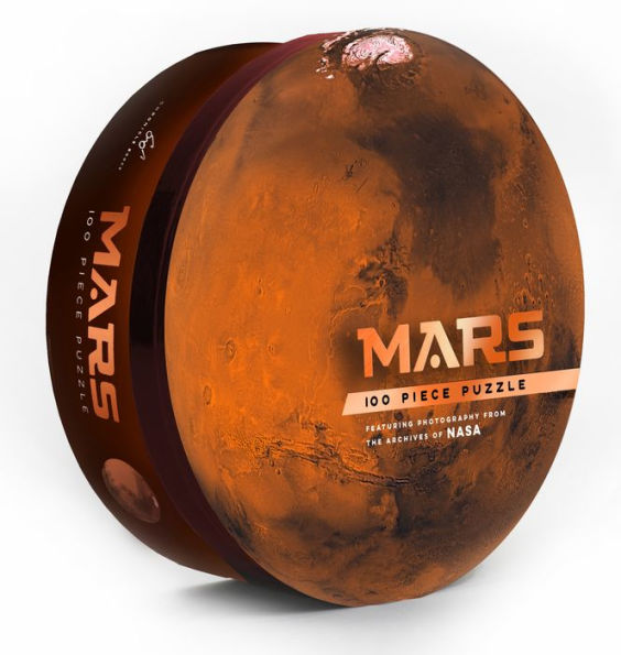 Mars: 100 Piece Puzzle: Featuring photography from the archives of NASA (Shaped Space Puzzle, Photography Puzzles, NASA Puzzle, Solar System Puzzle)