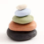 Stacking Stone Erasers