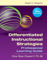 Title: Differentiated Instructional Strategies Professional Learning Guide One Size Doesnt Fit All, Paperback