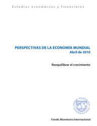 Title: World Economic Outlook, April 2010: Rebalancing Growth, Author: International Monetary Fund