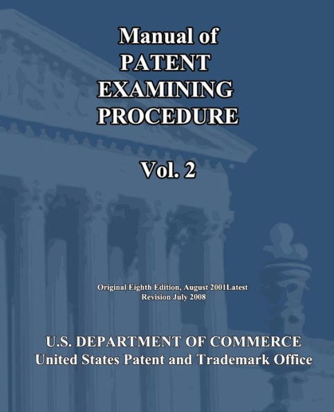 Manual of Patent Examining Procedure (Vol.2)