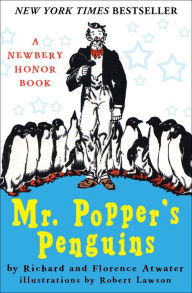 Title: Mr. Popper's Penguins, Author: Richard Atwater