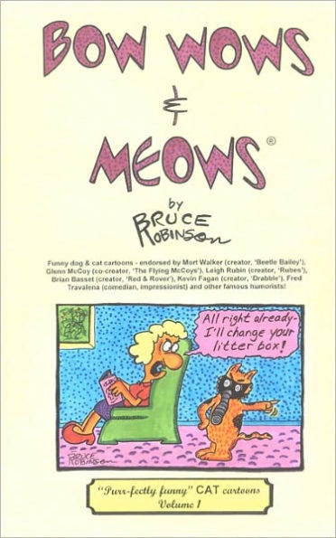 Bow Wows & Meows: CAT Cartoons - Volume 1