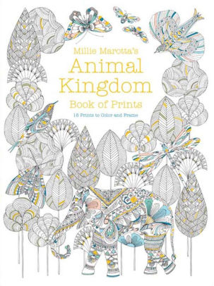 Millie Marotta's Animal Kingdom Book of Prints by Millie Marotta ...