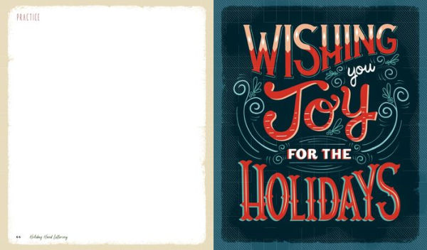 Holiday Hand Lettering: 30 Festive Projects to Celebrate Christmas