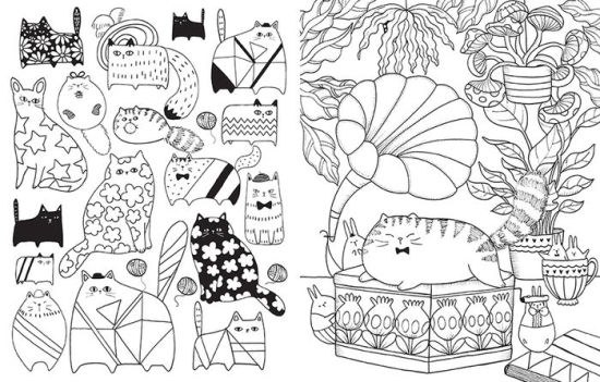 Download A Million Cute Animals Adorable Animals To Color By Lulu Mayo Paperback Barnes Noble