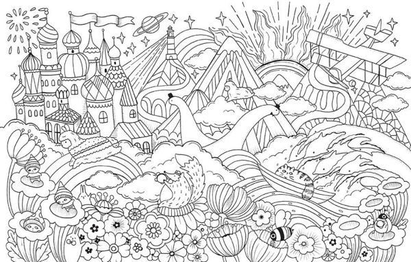 A Million Llamas: Lovable Llamas to Color