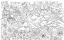 Alternative view 5 of A Million Llamas: Lovable Llamas to Color