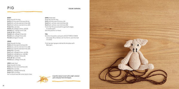 How to Crochet Animals: Farm: 25 Mini Menagerie Patterns