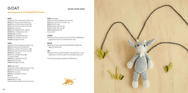How to Crochet Animals: Farm: 25 Mini Menagerie Patterns