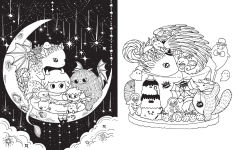 Alternative view 10 of A Million Little Monsters: Frightful Creatures to Color