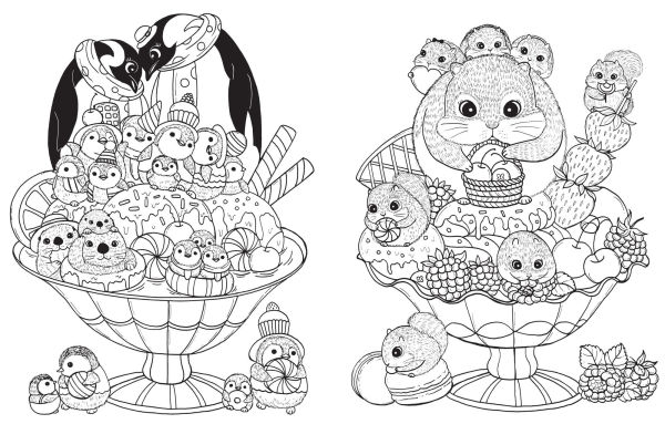 A Million Baby Animals: Little Creatures to Color