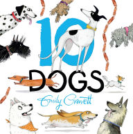 Title: 10 Dogs, Author: Emily Gravett