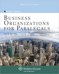 Title: Business Organizations for Paralegals 6e / Edition 6, Author: Deborah E. Bouchoux