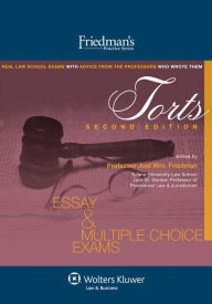 Title: Friedman's Torts, Second Edition, Author: Joel Wm. Friedman