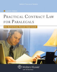 Title: Practical Contract Law for Paralegals: An Activities-Based Approach, Third Edition / Edition 3, Author: Laurel A. Vietzen