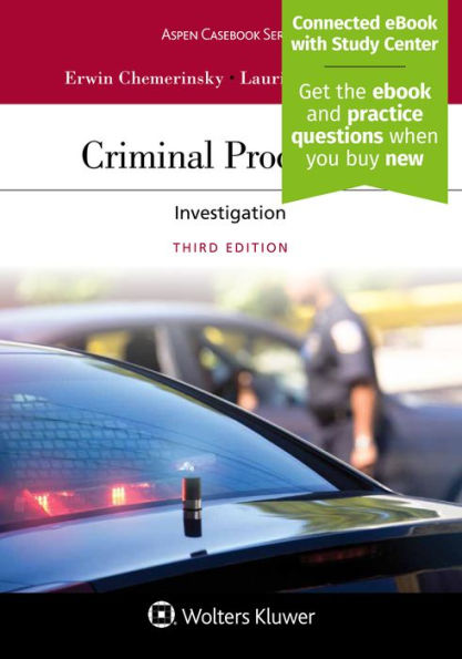 Criminal Procedure: Investigation [Connected eBook with Study Center] / Edition 3