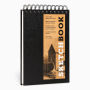 Sketchbook (Basic Small Spiral Fliptop Landscape Black)