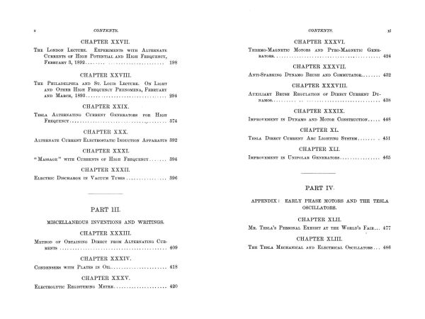 The Inventions, Researches, and Writings of Nikola Tesla