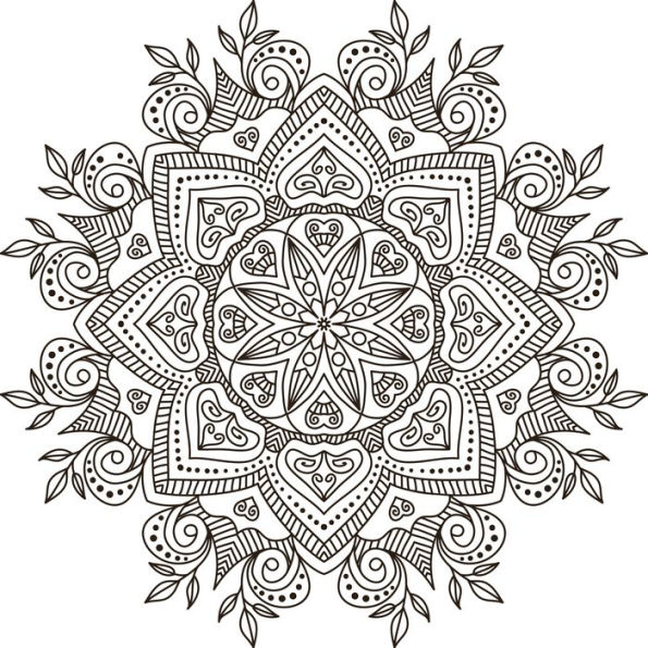 Mandala Meditation Coloring Book