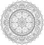 Alternative view 9 of Mandala Meditation Coloring Book