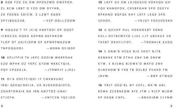 Large Print Cryptograms #2