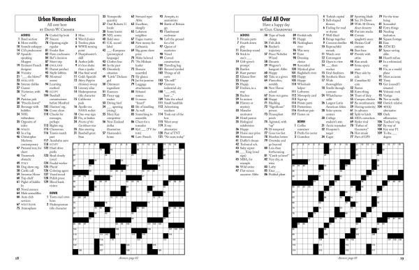 Weekend Retreat Crosswords