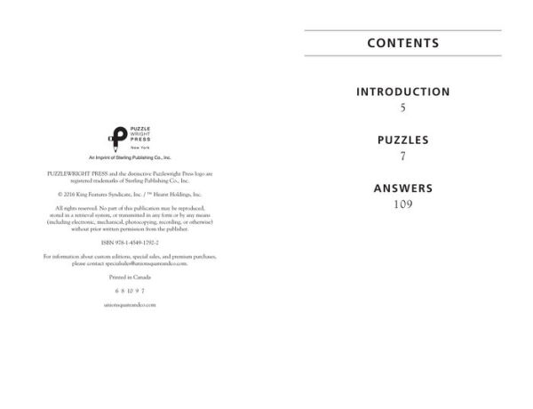 100 Relaxing Crosswords