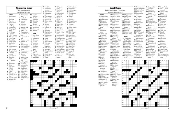 Sunday Morning Crosswords