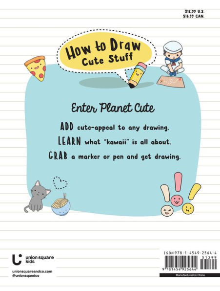  How To Draw Cute & Easy Stuff For Kids: A Cute And Easy Step By  Step Guide Book To Learn To Draw Anything And Everything Like Fruits, Gift,  Animals, Foods,: 9798397501774